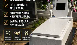 Sírkő készítés, felújítás