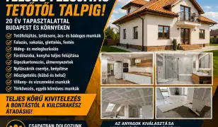 Teljes körű építőipari kivitelezés Budapest és környéke!