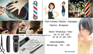 Női - Férfi Hajvágás Házhoz Budapest