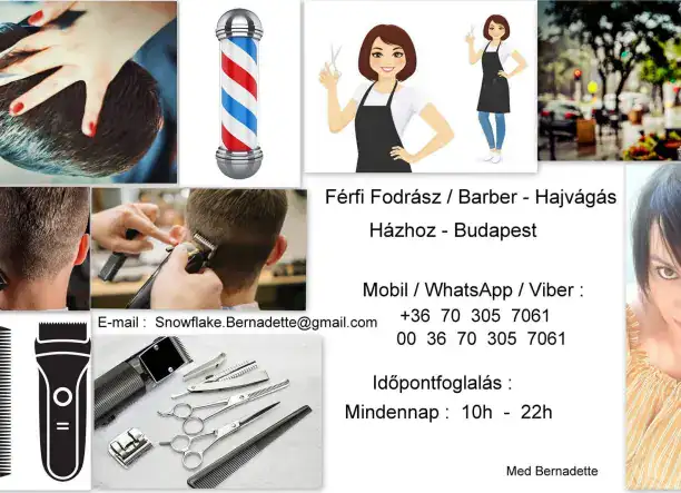 Női - Férfi Hajvágás Házhoz Budapest