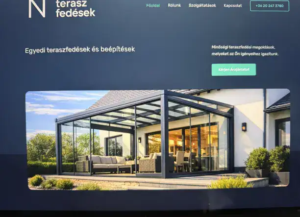 Terasz fedés, beépítés