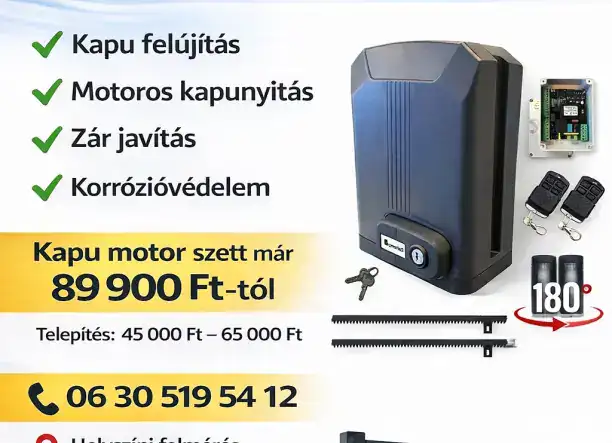Kapufelújítás