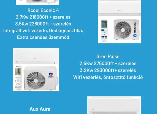 Klíma telepítés és karbantartás!