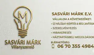 Sasvári Márk E.V Villanyszerelő