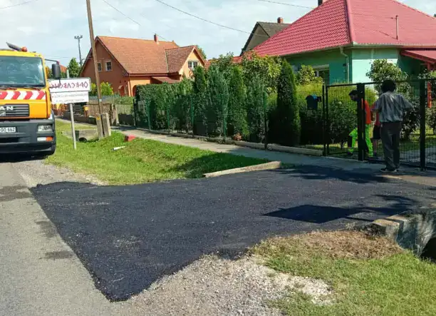 Aszfaltozás, útépítés garanciával kiváló minőségben megfizethető áron