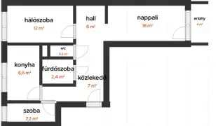 Eladó lakás ÚJPALOTA központi részén