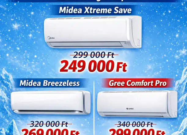 Tavaszi klímák akciós áron!