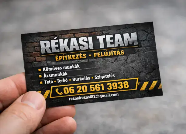 Rékasi team építkezés felújítás