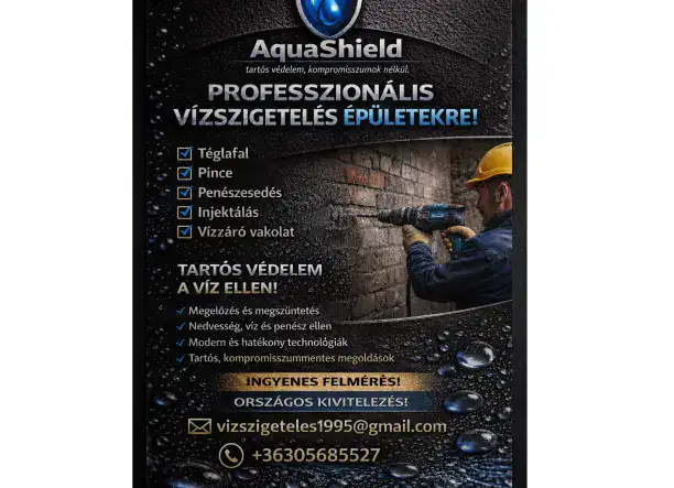 Vízszigetelés injektálással, Vízzáró vakolat készítése.
