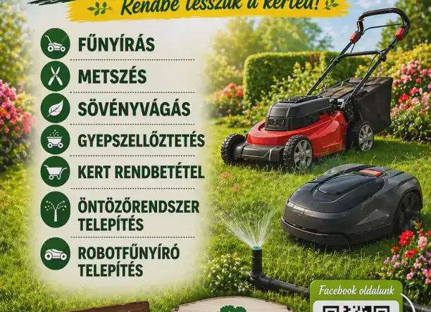 Erdei Kert – Tiszta, rendezett kert gond nélkül