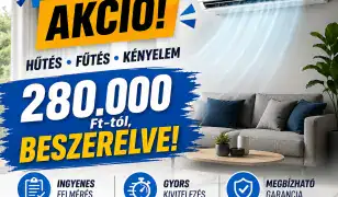 KLÍMA AKCIÓ – Most érdemes lépni! ❄️