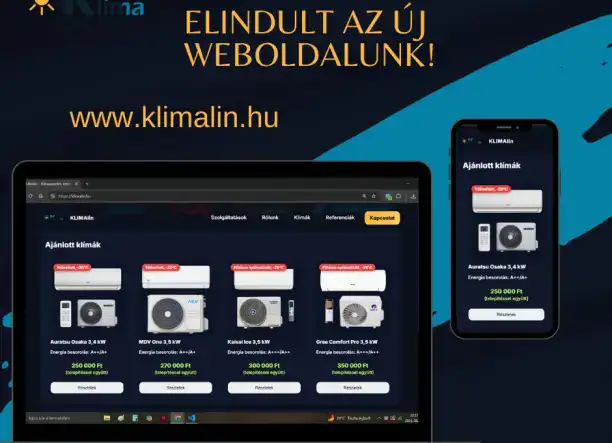 KLIMAlin – Prémium klímaszerelés megbízható szakemberektől