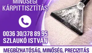 AMETISZT kárpittisztítás Komárom-Esztergom megyében