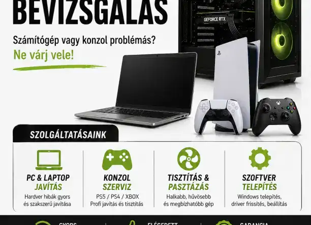 SZABÓ-DIGITAL Számítógép & Konzol Szerviz!