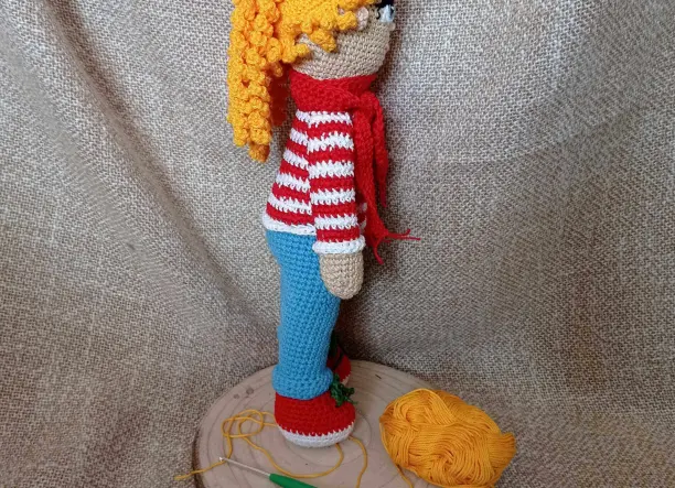 Horgolt Bori baba