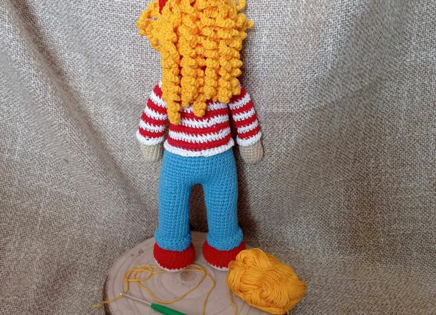 Horgolt Bori baba