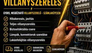 GÁL MIHÁLY VILLANYSZERELÉS ⚡ Villanyszerelés NonStop