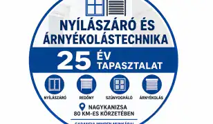 Megbízható Nyílászáró Beépítés és Árnyékolástechnika!