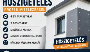 Hőszigetelés igényesen, precízen, megbízható csapattal