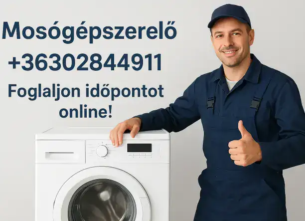 Mosógép javítás gyors kiszállással – akár este is!