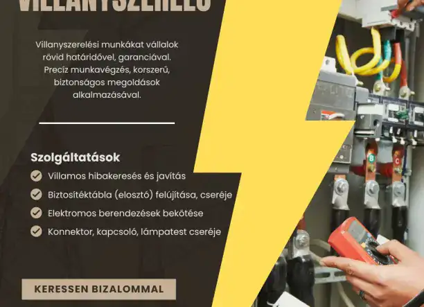 Villanyszerelés Vas megyében