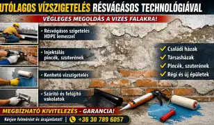 Vizes falak utólagos vízszigetelèse