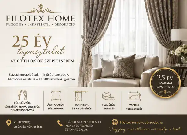 FILOTEX HOME – AHOL AZ OTTHON ÉLETRE KEL ✨